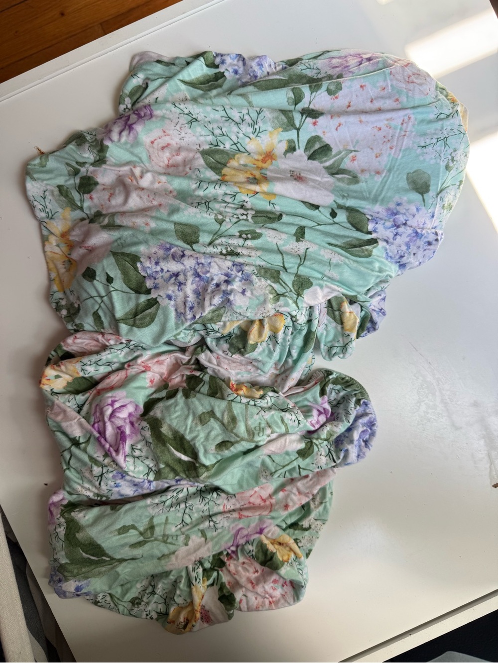 Posh Peanut crib sheet and changing pad cover